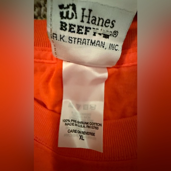 NWT Harley-Davidson 2007 Vibrant Orange Motorcycle Tee w/Dragon Motif size XL - Picture 7 of 7